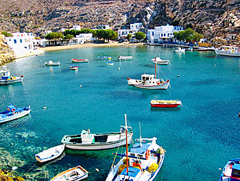 The village Heronissos on Sifnos.