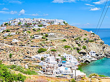 The village Kastro & Seralia on Sifnos.