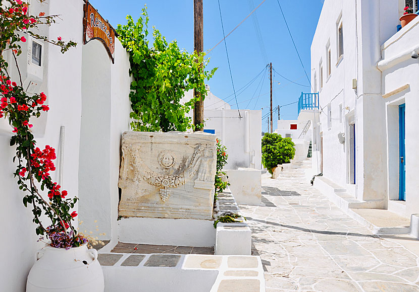 Archaeological museum in Kastro on Sifnos in Greece.