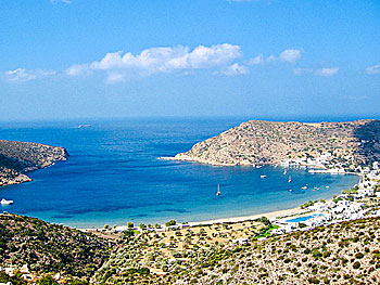 The village Vathy on Sifnos.