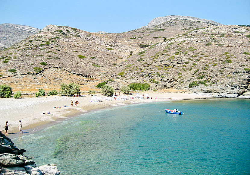 Agios Georgios beach in Sikinos.