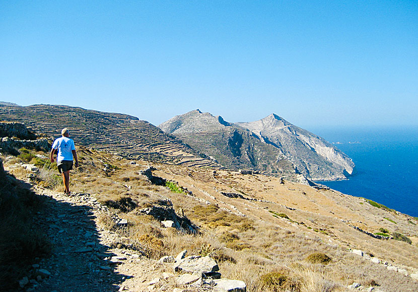 Sikinos is a very good island for hikers.