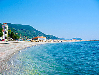 Loutraki beach on Skopelos.