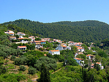 The village Klima (Elios) on Skopelos.