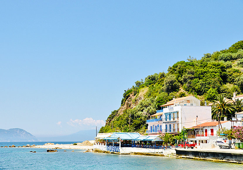 Taverna Flisvos in Loutraki on Skopelos.