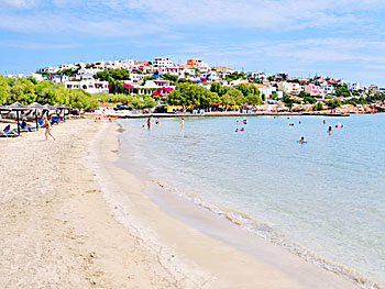 The village Azolimnos on Syros.