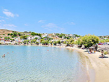 Megas Gialos beach Syros.