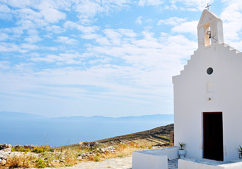 San Michalis church on northern Syros in the Cyclades.