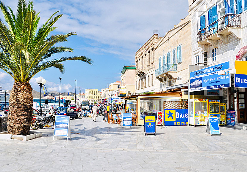 Rent a car and  moto bike on Syros in the Cyclades.