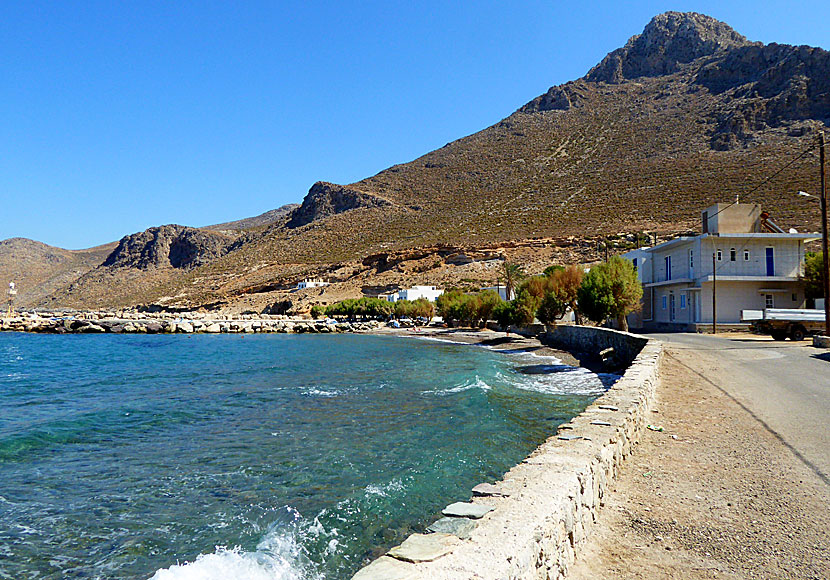 Agios Antonios beach in Tilos.