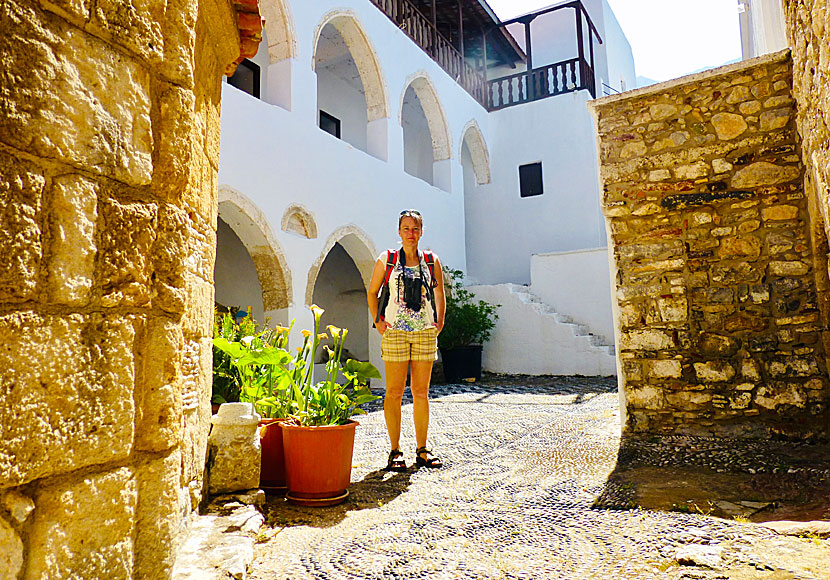 Agios Panteleimonas monastery on Tilos in the Dodecanese.