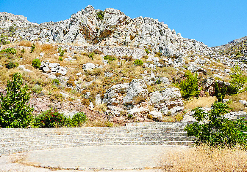 Elephant Cave near Megalo Chorio on Tilos.