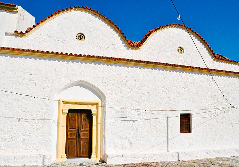 The renovated church in Mikro Chorio.