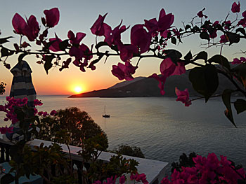 The sunrise on Tilos.