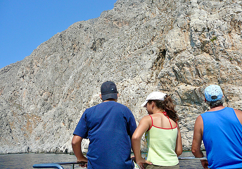 A boat excursion is not to be missed when you travel to Tilos.