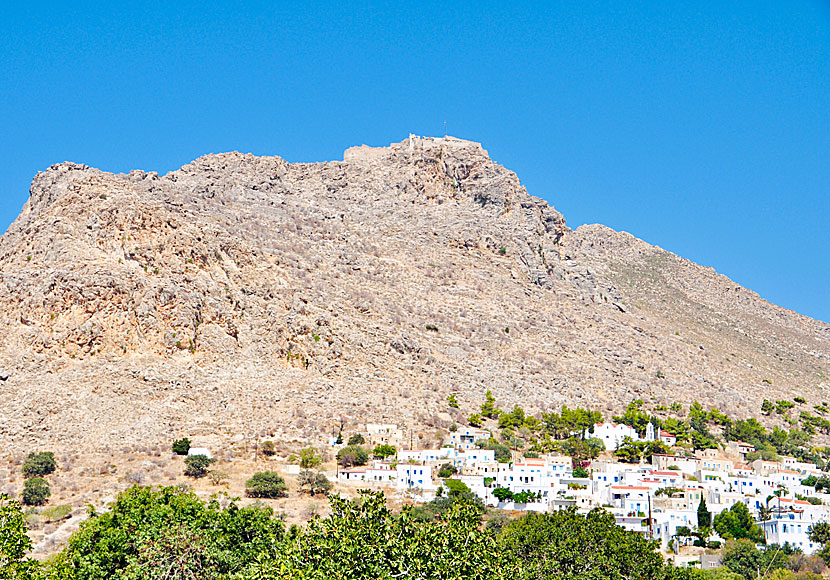 Going up to Kastro from Megalo Choria requires strong legs and knees.