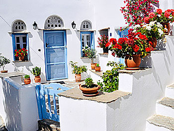 The village Koumaros on Tinos.