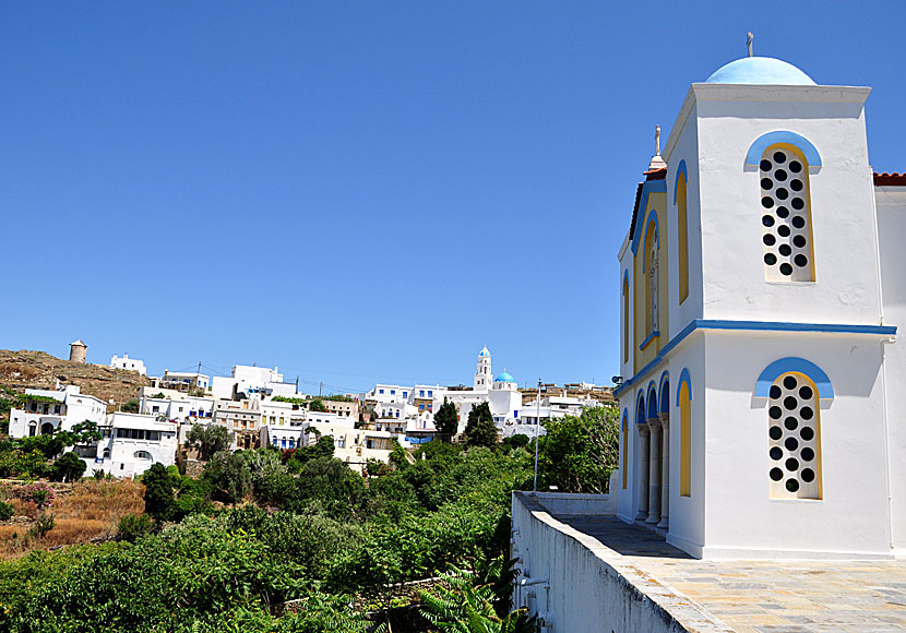 Church in Ktikados. Tinos.