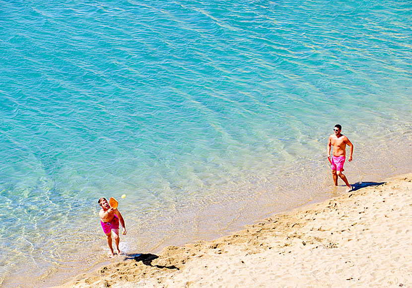 Kolymbithra beach on Tinos in Greece.