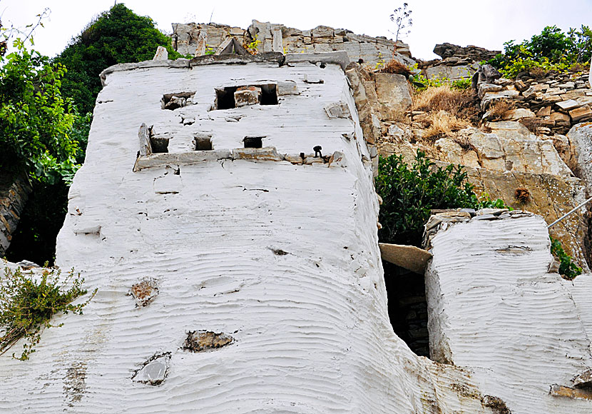 A very old pigeon house in the village of Kardiani on Tinos.