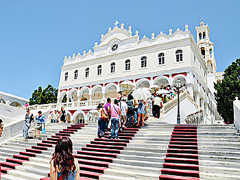 Panagia Evangelistria on Tinos.