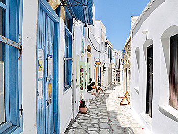 The village Pyrgos on Tinos.