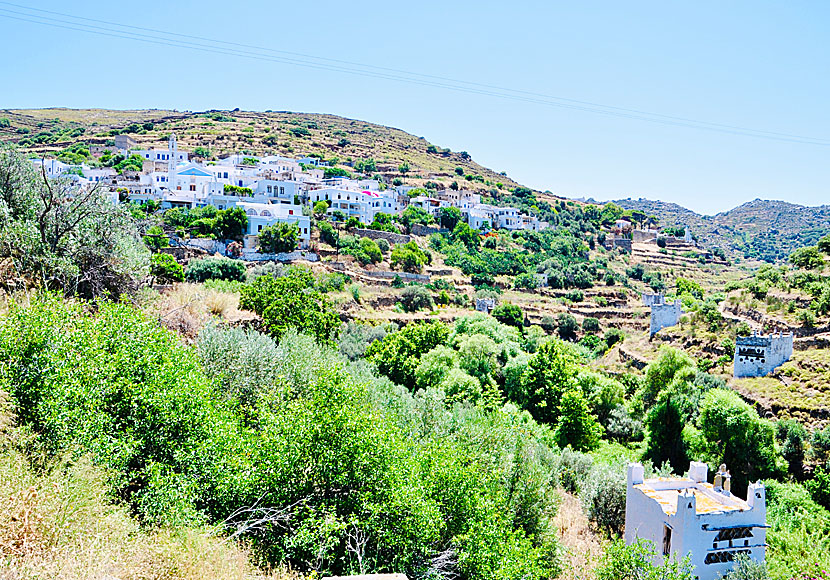 The village of Agapi on the island of Tinos is one of the finest villages in the Cyclades.