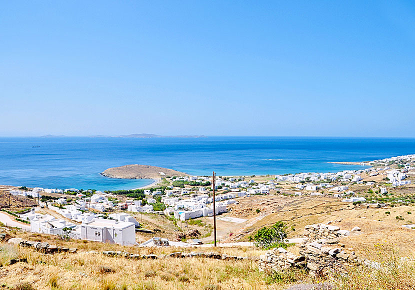 Don't miss Agios Ioannis Porto when you visit the sandy beach of Pachia Ammos on Tinos.