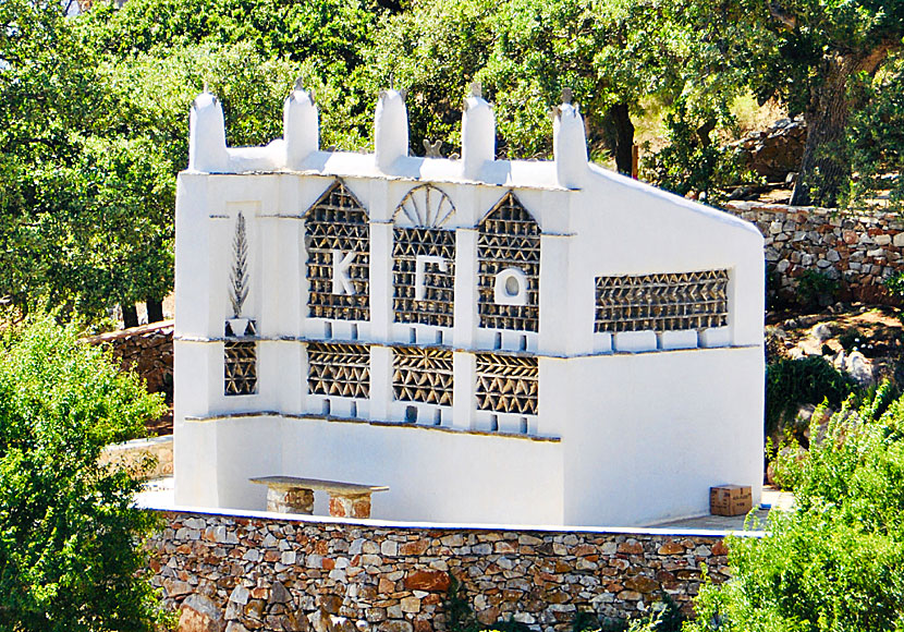 One of the many beautiful dovecots in Tinos.