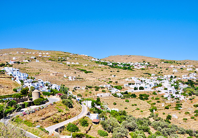 Villages on TInos.