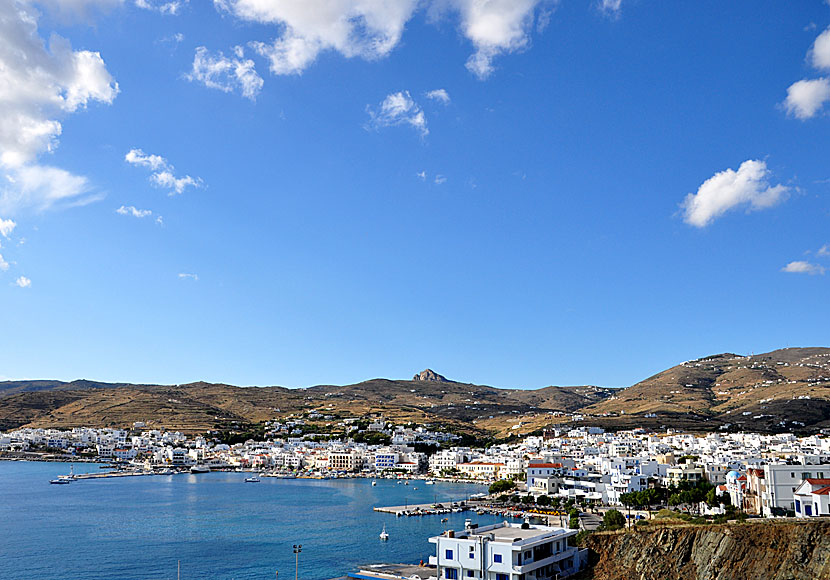 Tinos town, or Chora as it is also called.