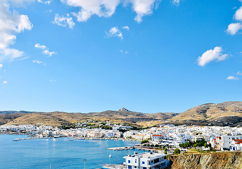 Tinos town, or Chora as it is also called.