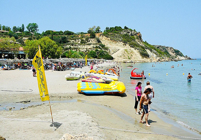 Mavratzi beach near Porto Roma on Zakynthos.