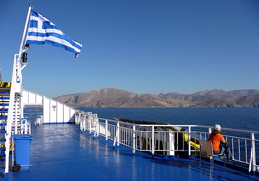 The Passenger with Iggy Pop on a ferry to Astypalea in Greece.