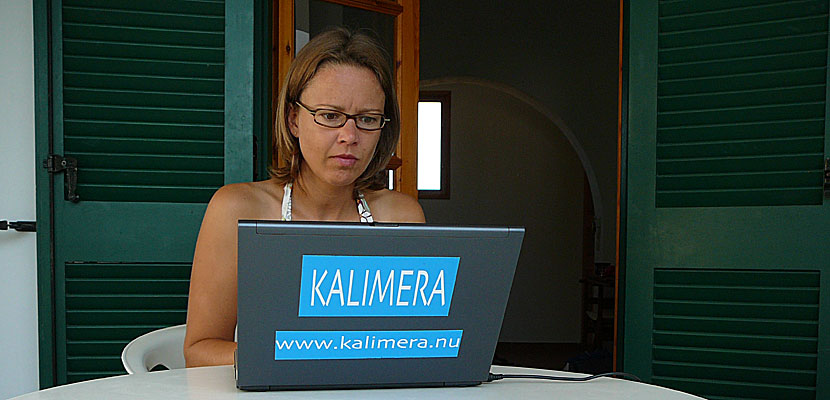 Camilla Eklund. Kalispera. Greece.