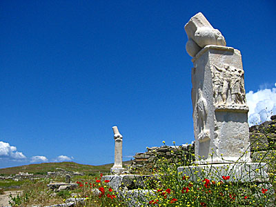 Delos in Greece.