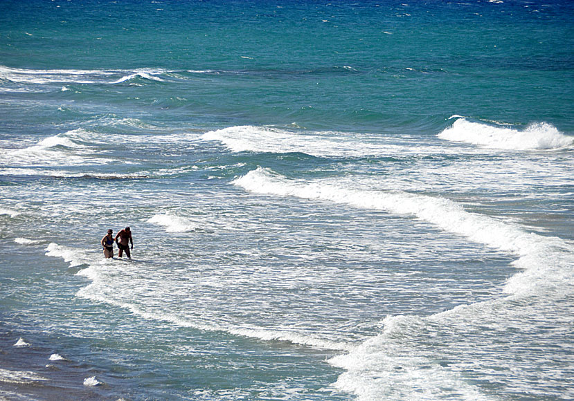 I want to hold your hand with The Beatles at Agios Theologos beach in Kos.