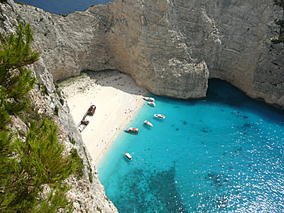 Zakynthos in Greece.