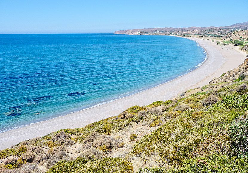 Managros beach is one of many unexploited beaches on Chios.