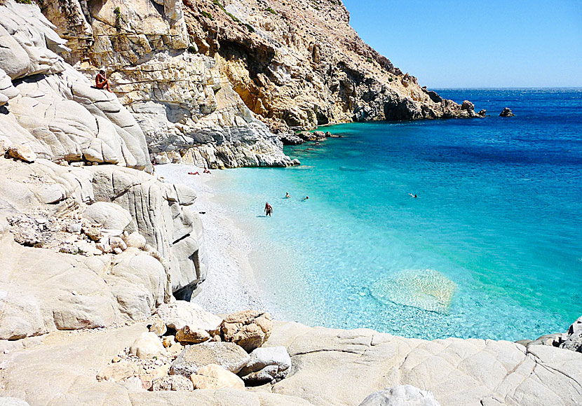 The snorkeling paradise Seychelles on Ikaria in Greece.