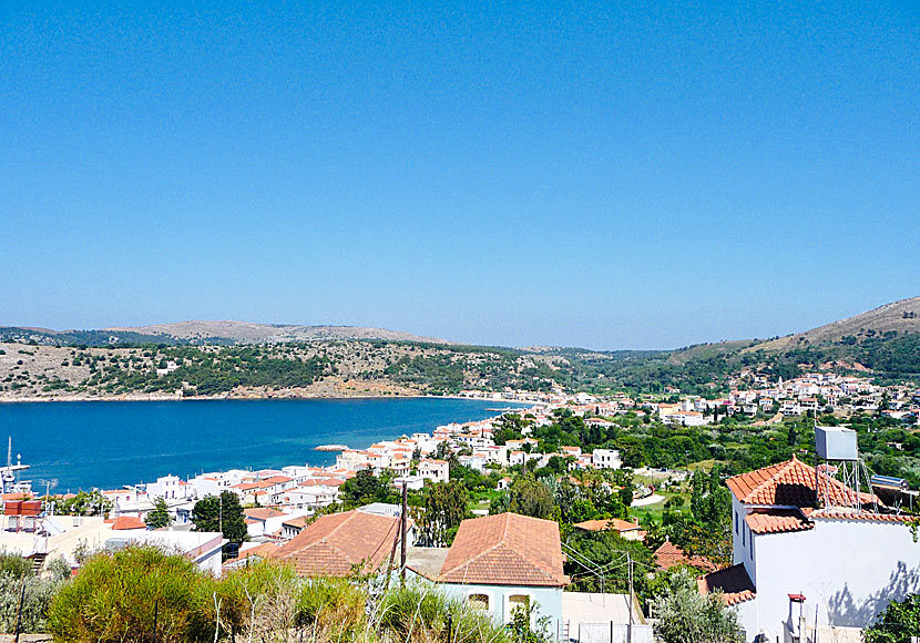 Marmaro is one of the finest villages on northern Chios in Greece.