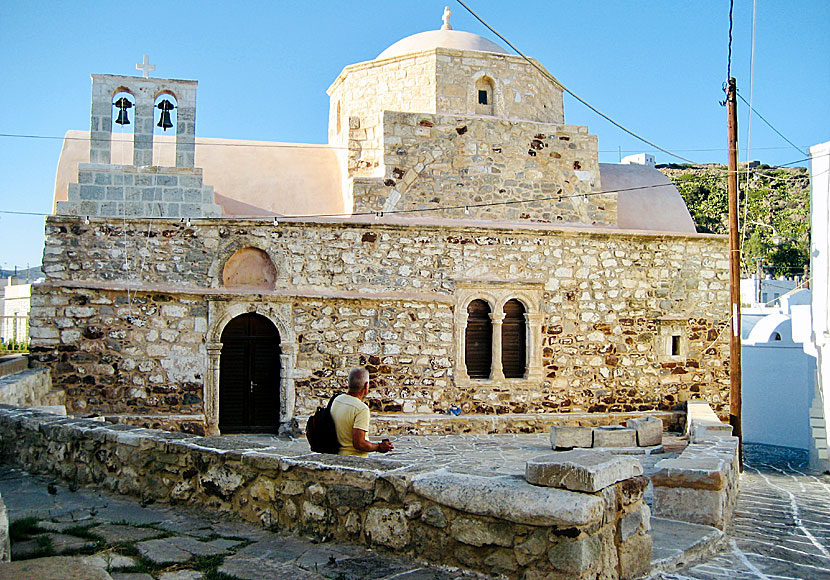 Agios Ioannis church in Kastro on Kimolos.