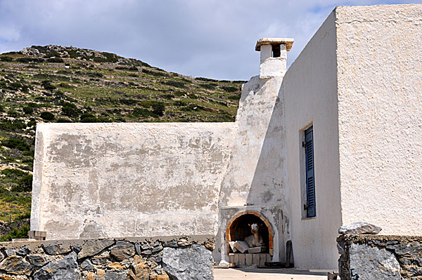 Goat in oven. Amorgos.