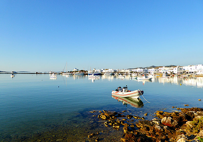 Antiparos in the Cyclades in Greece.