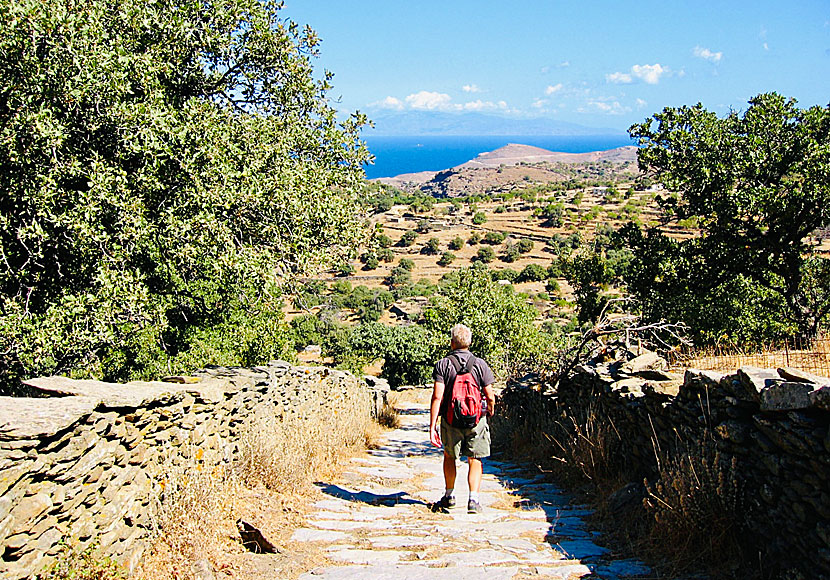 If you like hiking, you will love Kea in the Cyclades.