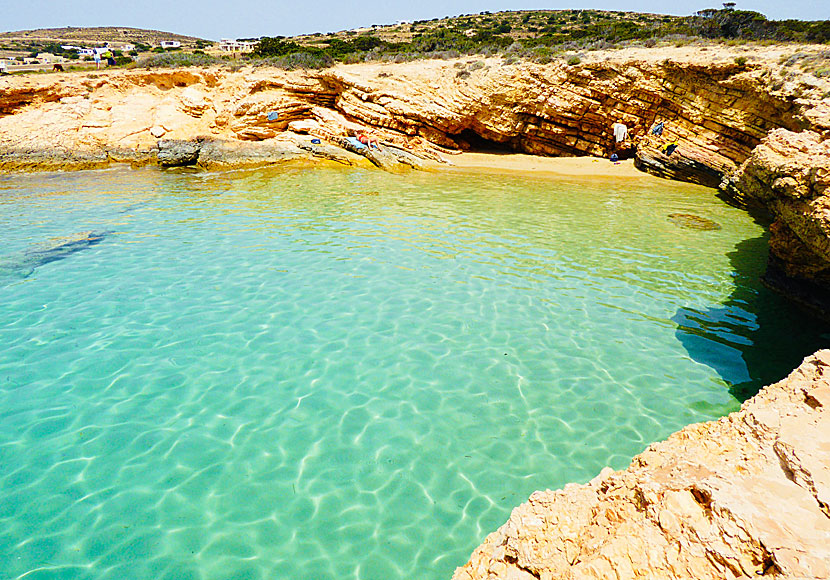 Kalimera beach on Koufonissia is one of the best beaches on the island.