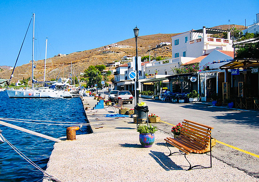 Vourkari sail port in Kea island.