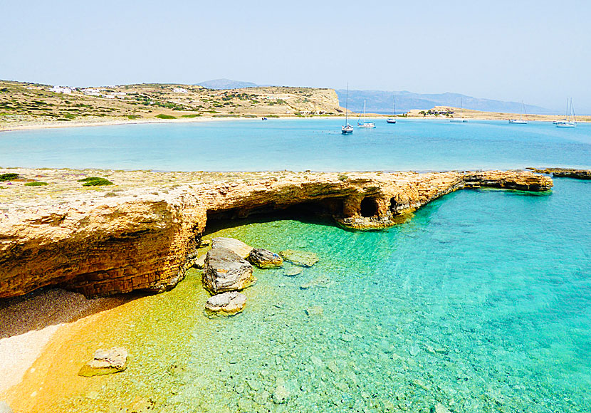 Pori beach is one of many fantastic sandy beaches on Koufonissia in Greece.