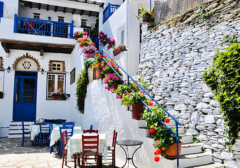 Smardakito is one of many genuine villages on Tinos in the Cyclades.