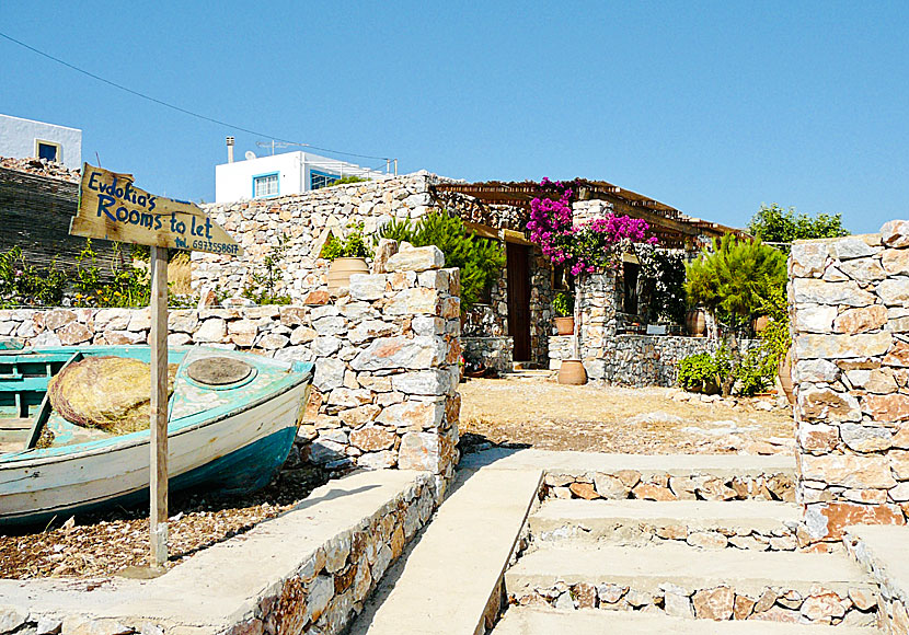 Evdokias Petrina Rooms is a nice little pension on the island of Arki.